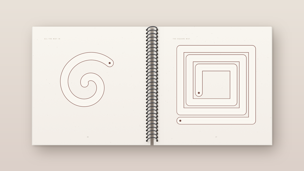 Trace — A Book You Follow With a Finger