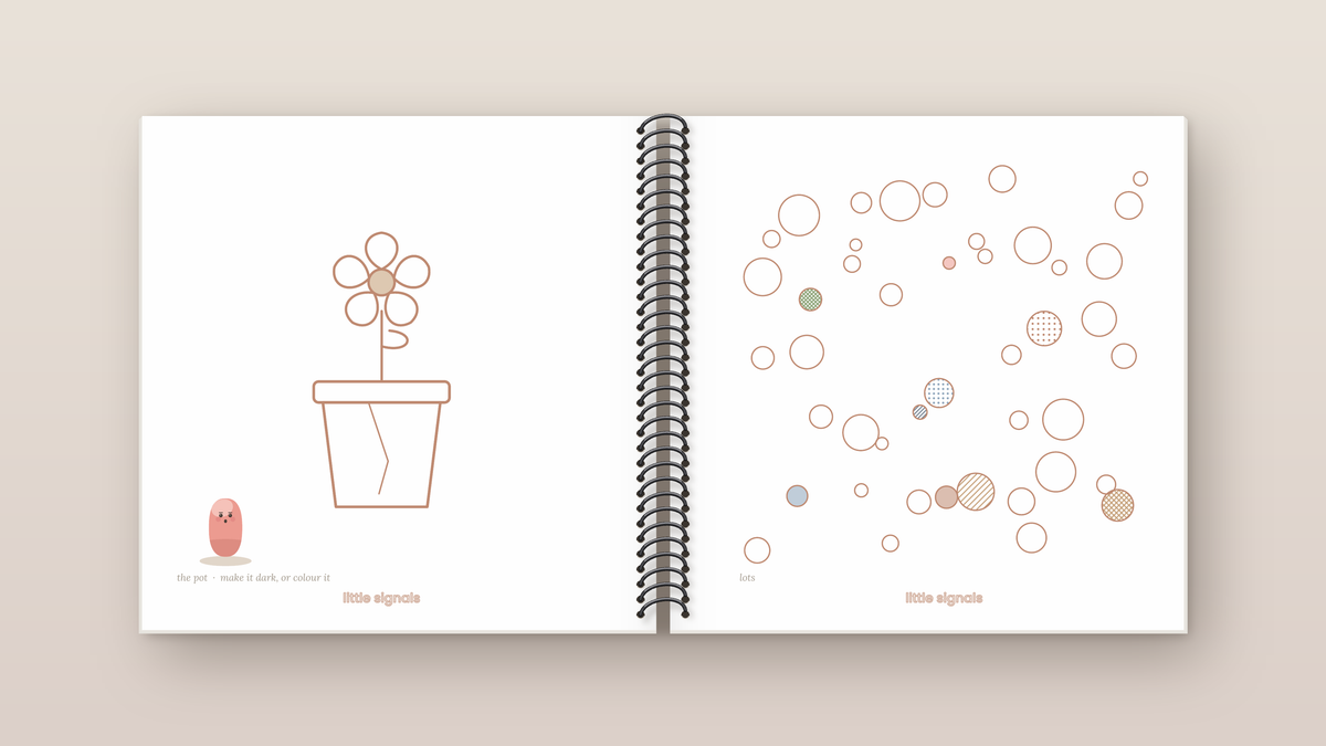Little Signals: Doodle - A Book Where Every Page Is Already Started