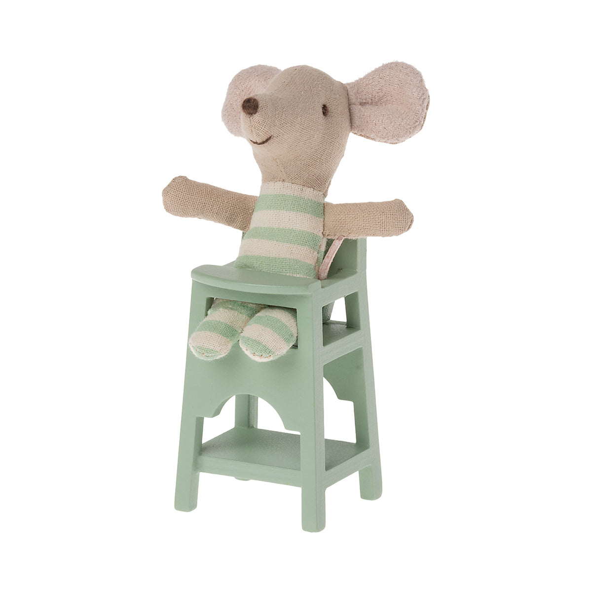 Maileg High Chair for Mouse House - Mint