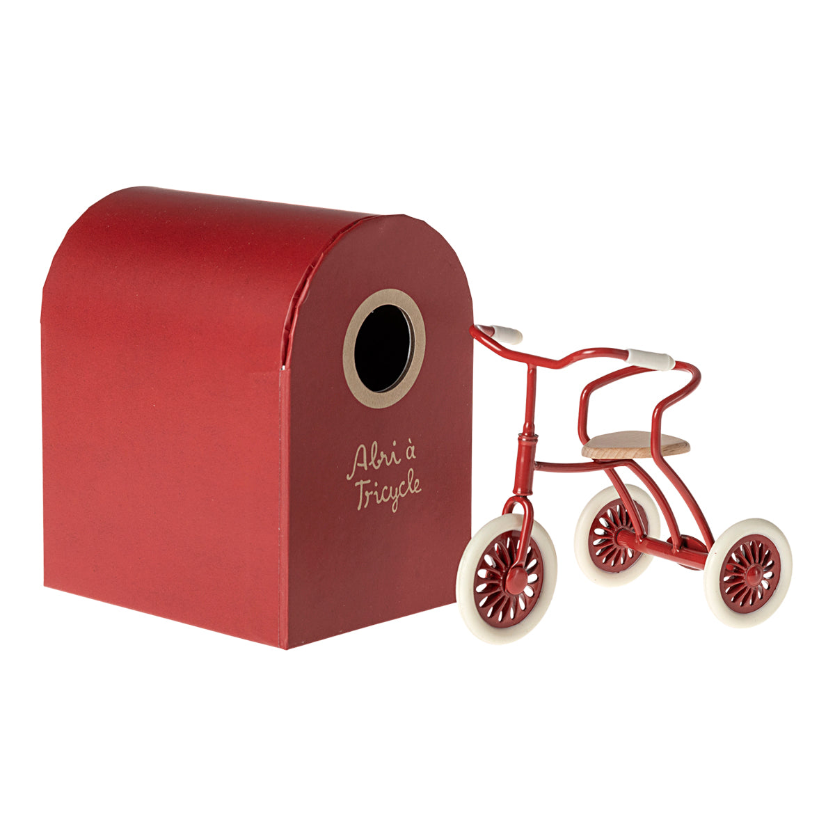 Maileg Tricycle, Mouse - Red