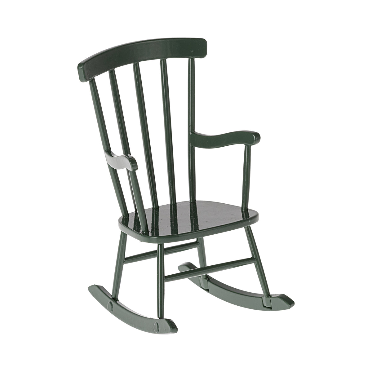 Maileg Rocking Chair for Mouse House - Dark Green