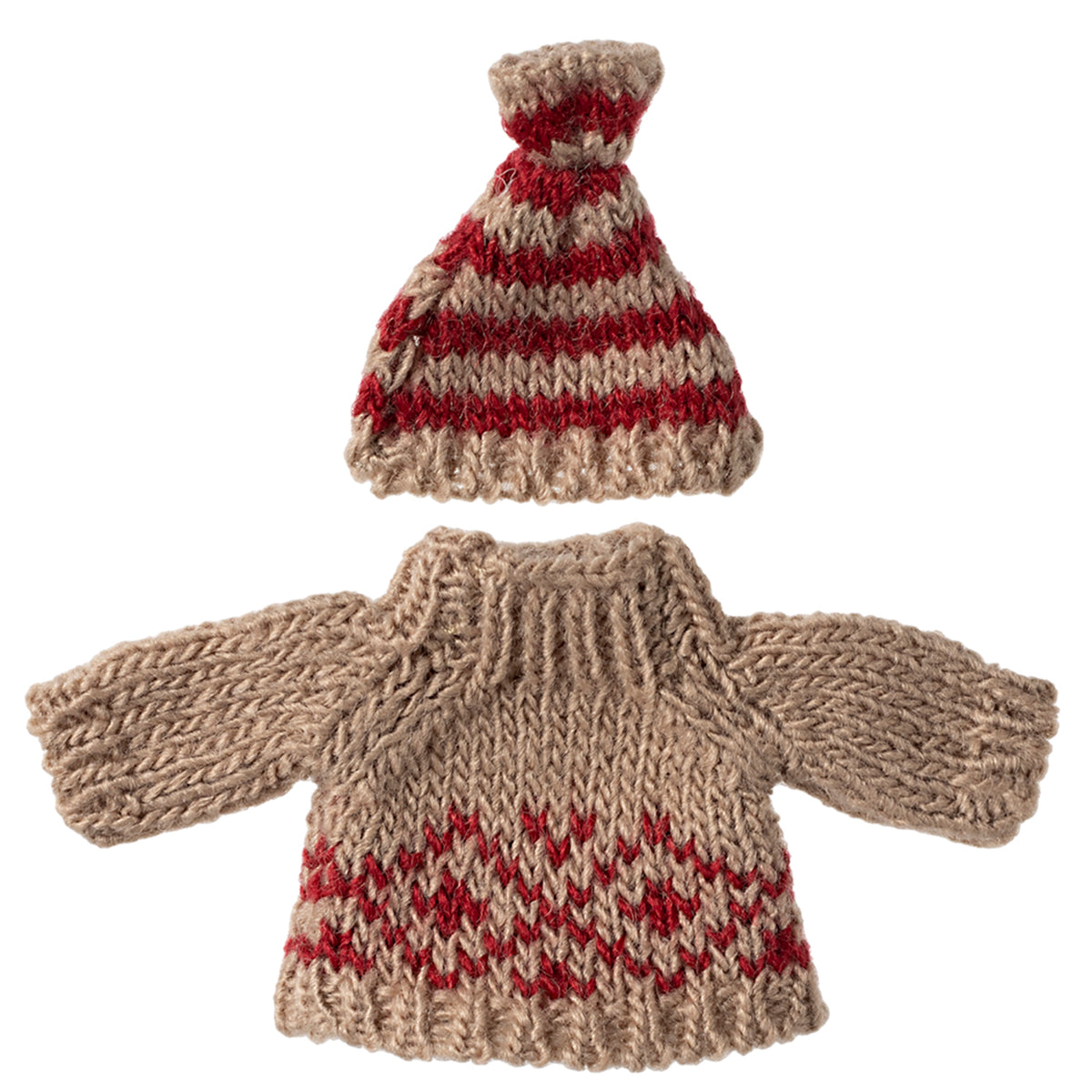 Maileg Mum Mouse Knitted Sweater and Hat