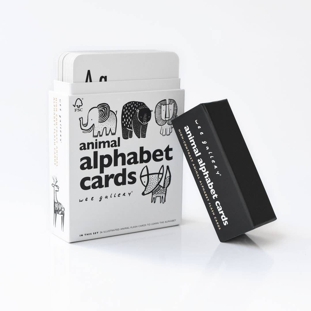 Animal Alphabet Cards - ABC Learning Flash Cards