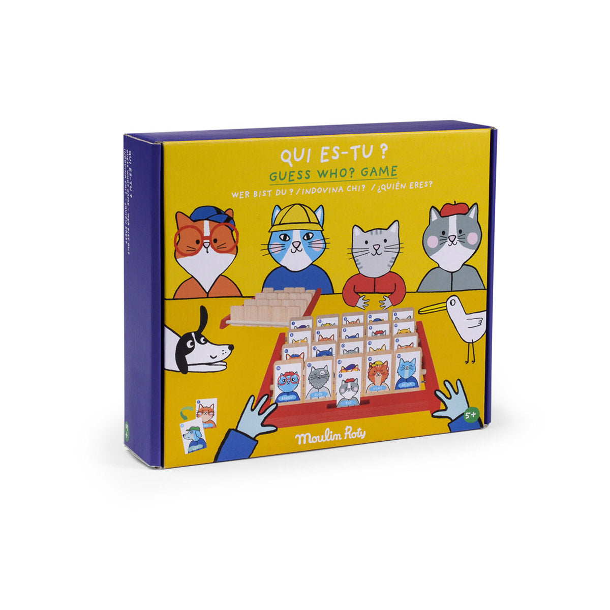 *Wonky* Moulin Roty Guess Who Dogs & Cats Game
