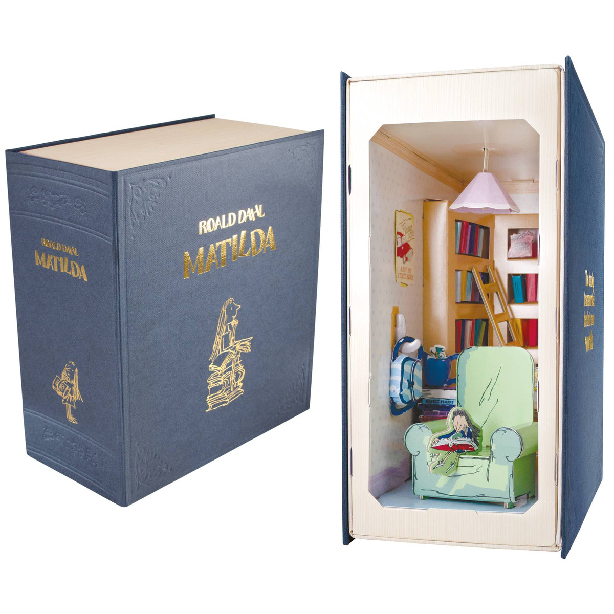 *Wonky* Build Your Own, Roald Dahl 'Matilda' Book Nook