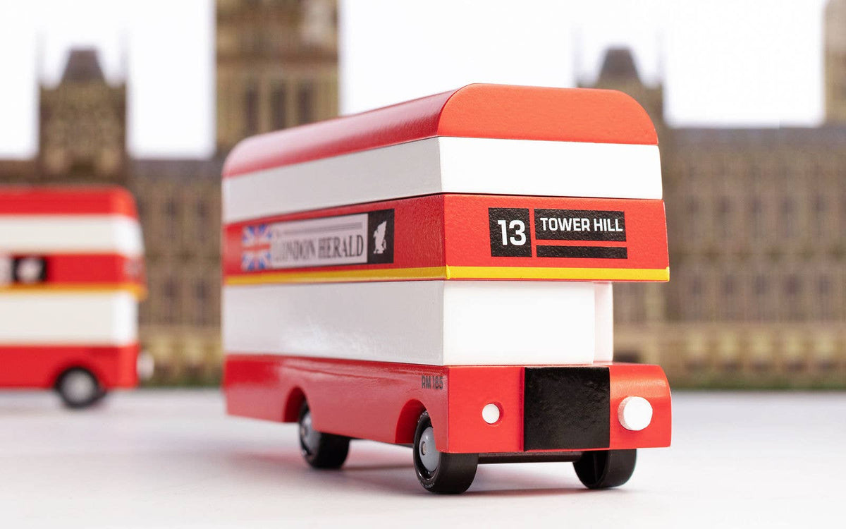 London Bus - Large - Wooden Toy Vehicle Candylab