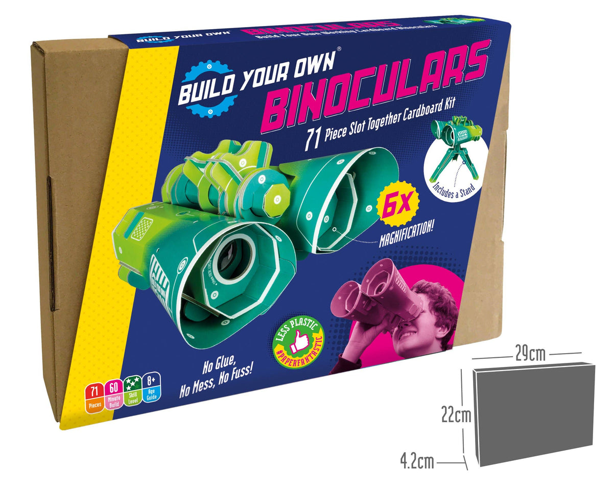 Build Your Own Binoculars - Eco-Friendly Cardboard Craft Kit