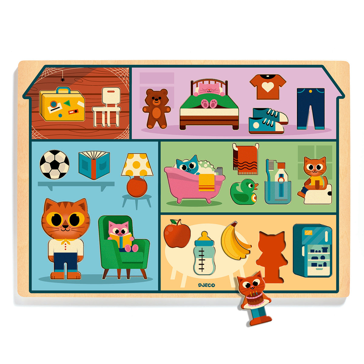 Djeco First Puzzle - Puzzlo House