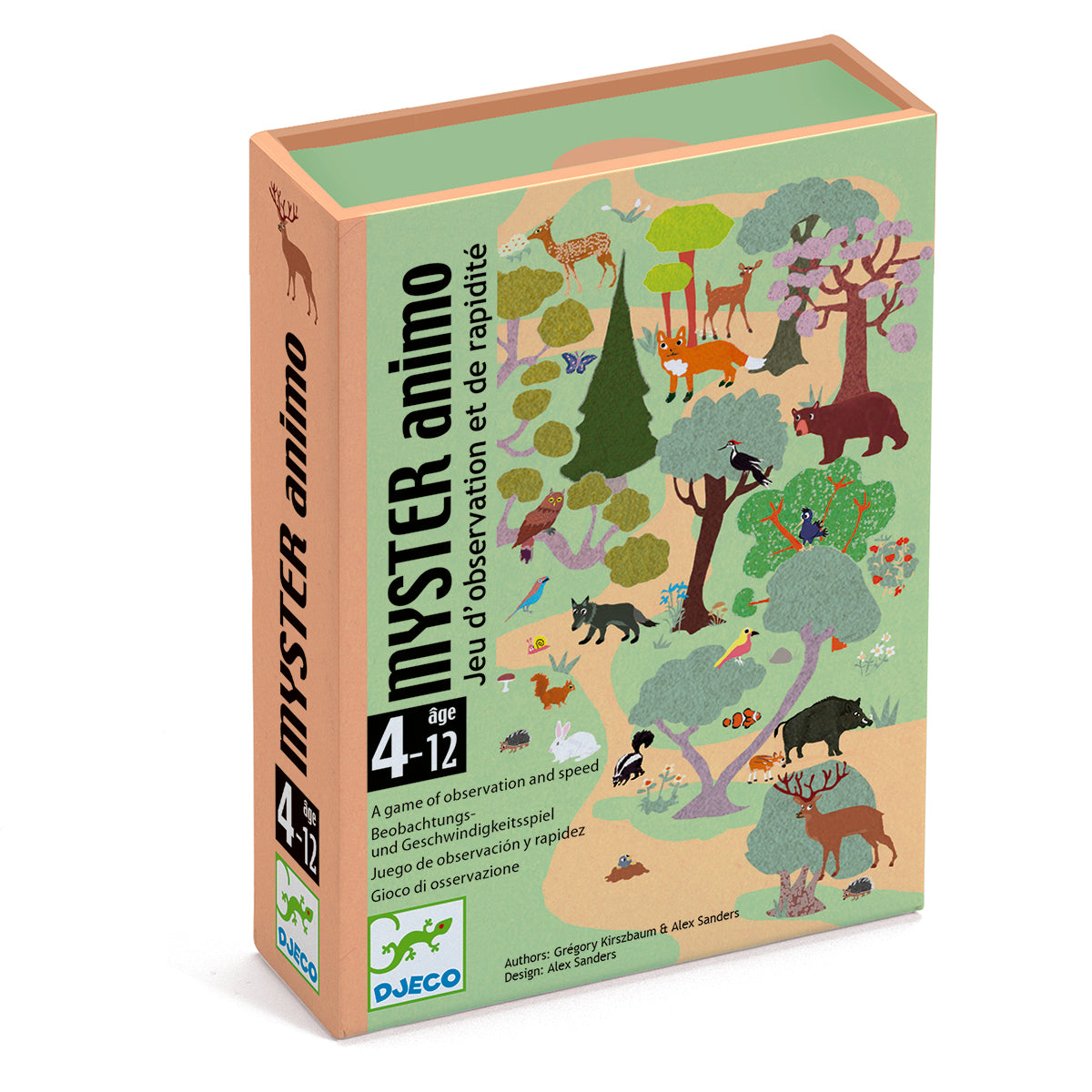 Djeco Card Games - Myster Animo