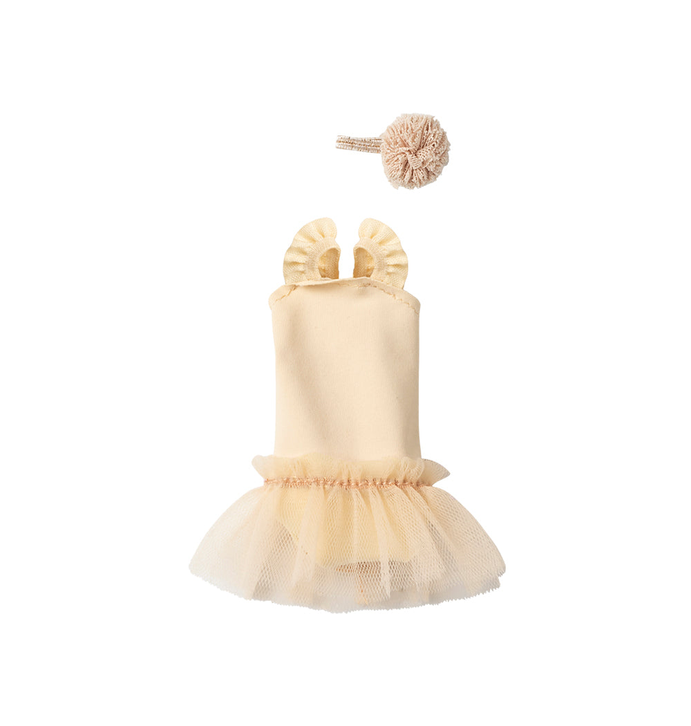 Maileg Ballet suit and skirt cream, Size 1