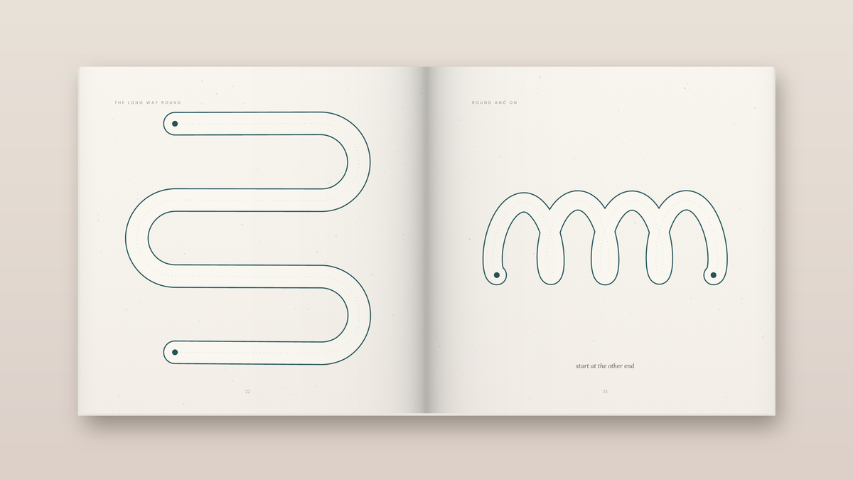 Trace — A Book You Follow With a Finger