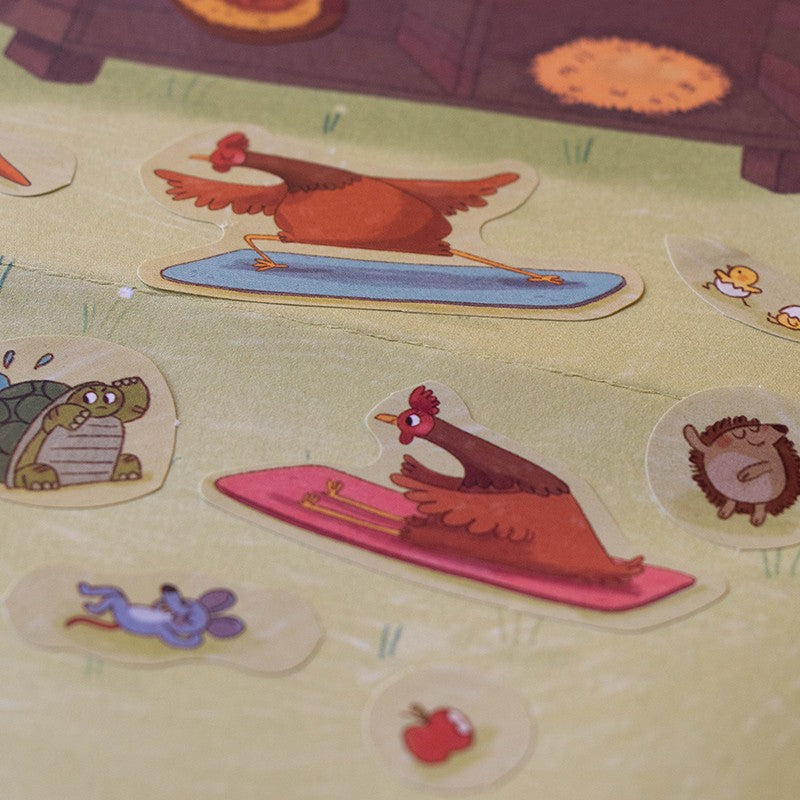 Londji Farmtastic World Poster and Stickers