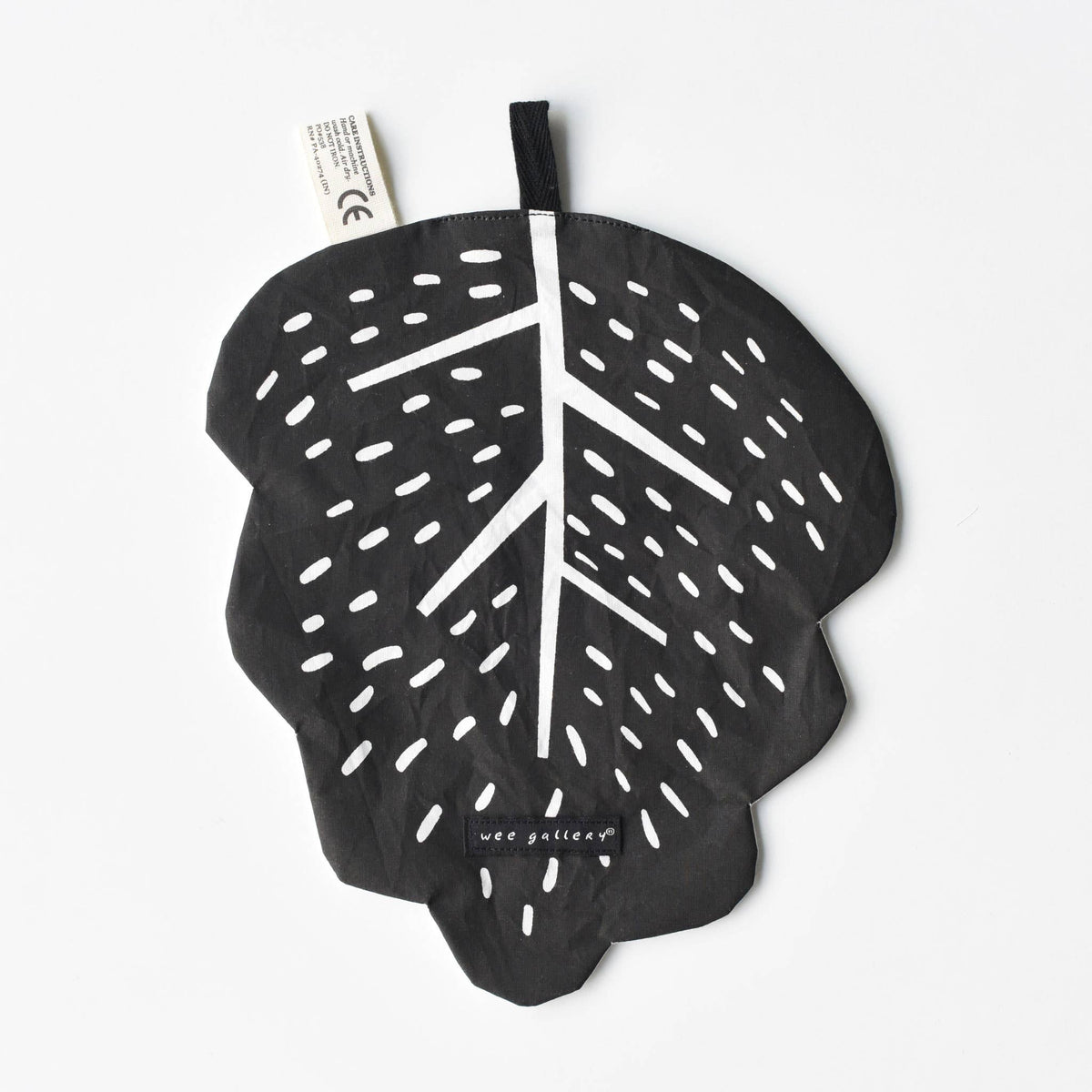 Leaf Crinkle - Organic Fabric Baby Crinkle Paper Toy