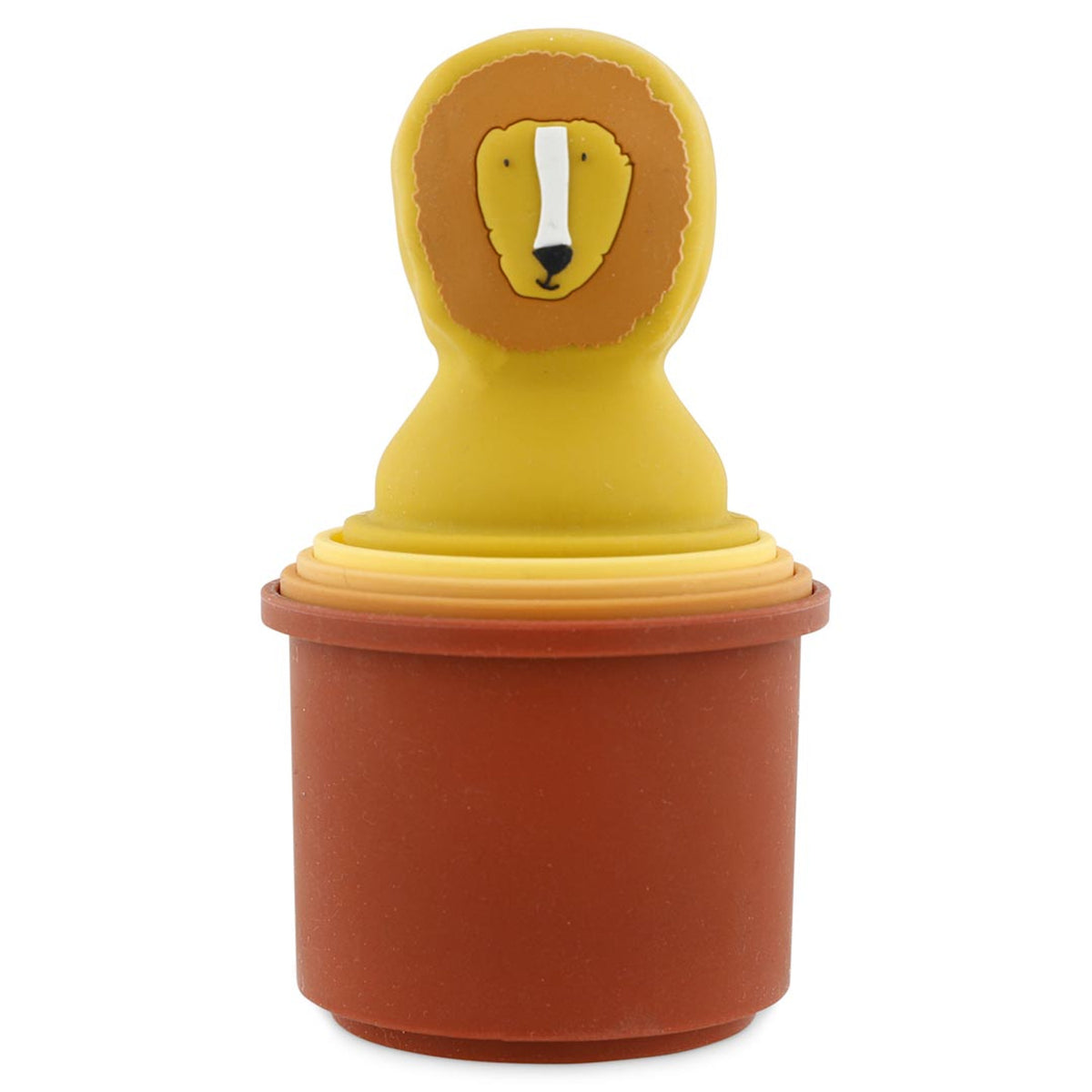 Bath Toy Stacking Cups - Mr. Lion