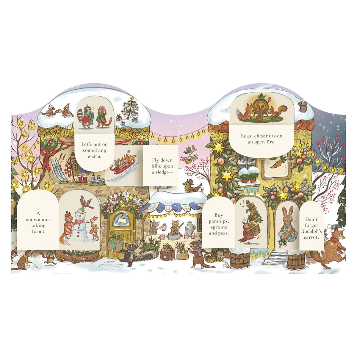 Brown Bear Wood: Christmas Advent Calendar/ Fold Out Village