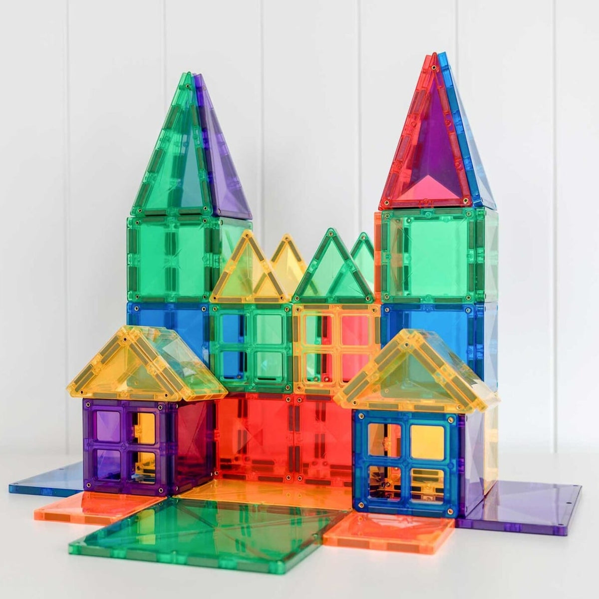 CONNETIX Magnetic Tiles RAINBOW Creative Pack 102 pcs.