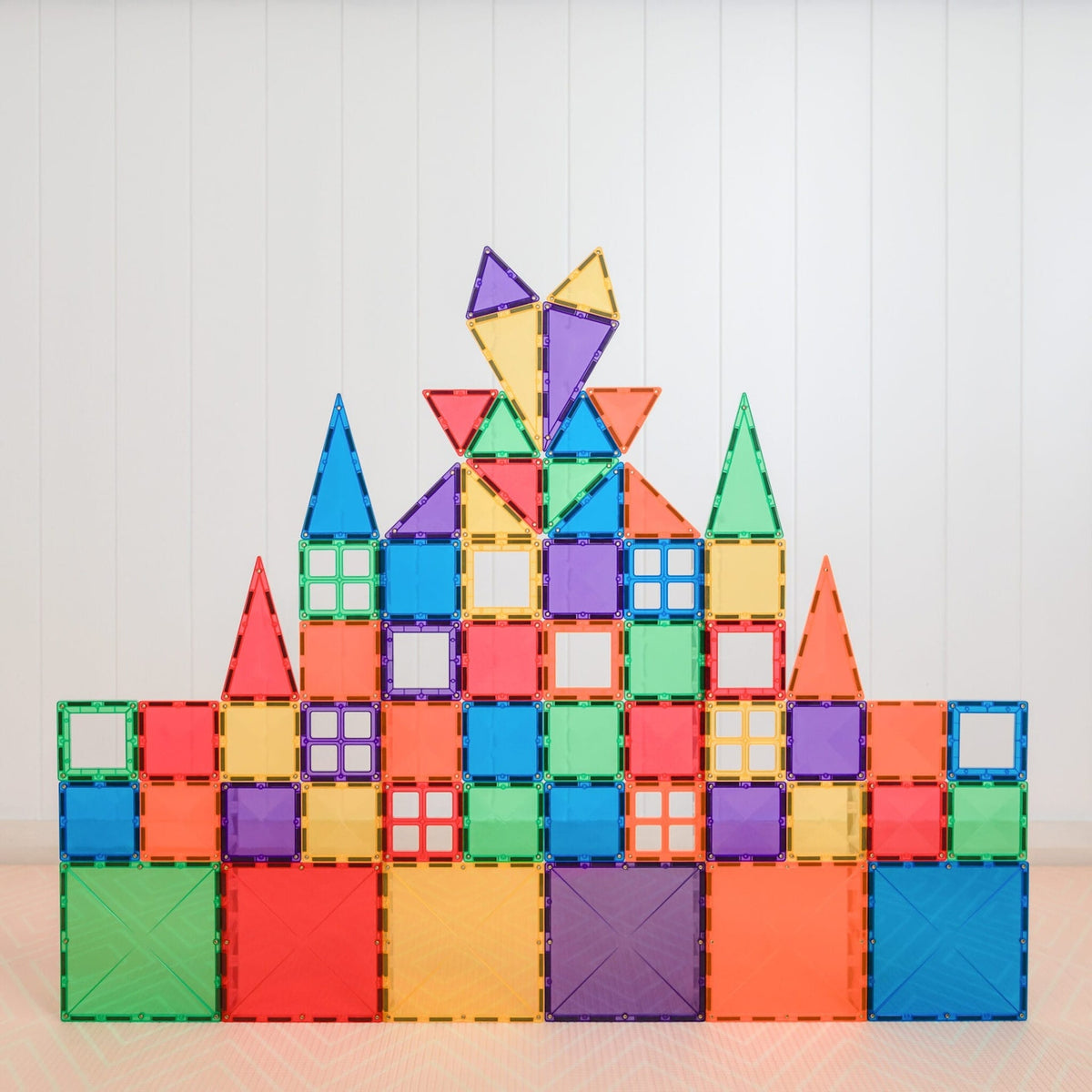 CONNETIX Magnetic Tiles RAINBOW Starter Pack 60 pcs.