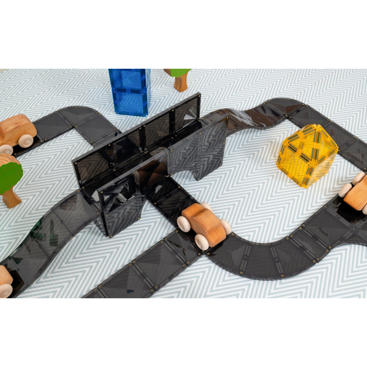 CONNETIX Magnetic Tiles ROADS Creative Pack 48 pcs.