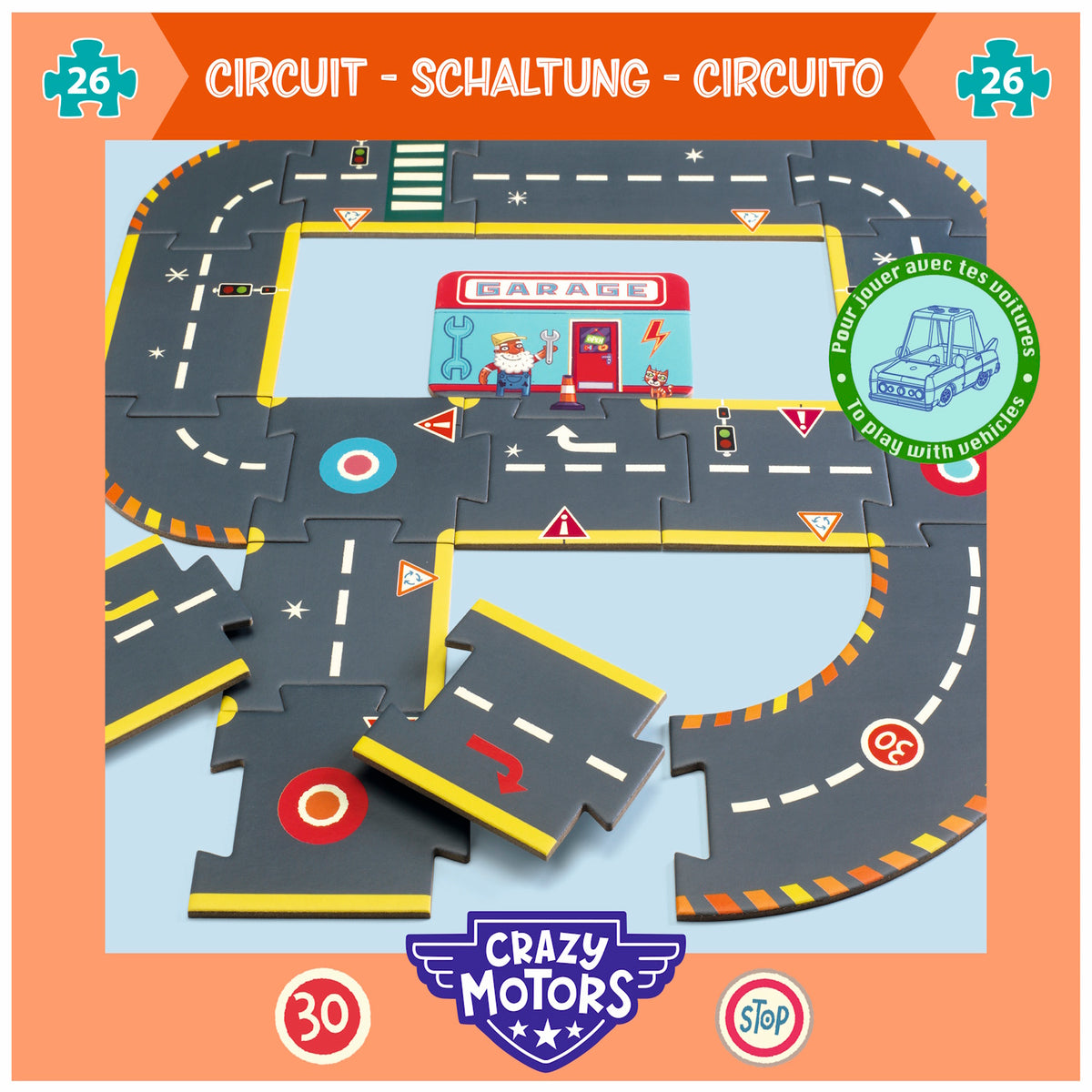 Crazy Motors - Circuit Puzzle