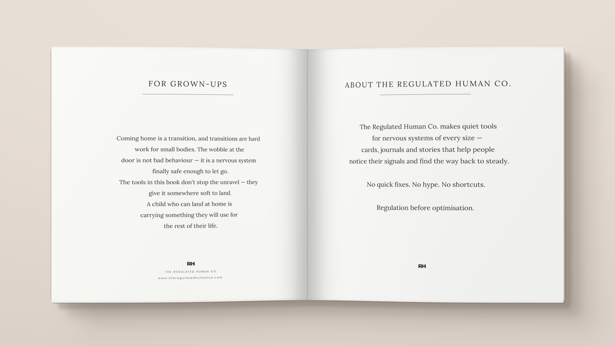 After the Day: A Little Story for Children Who Hold It Together Until They Get Home