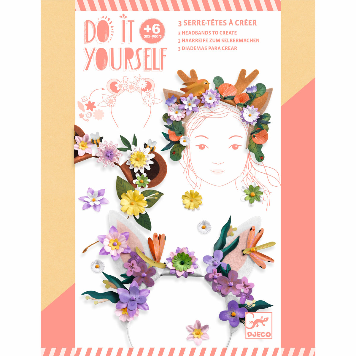DIY Flower Friends Headbands