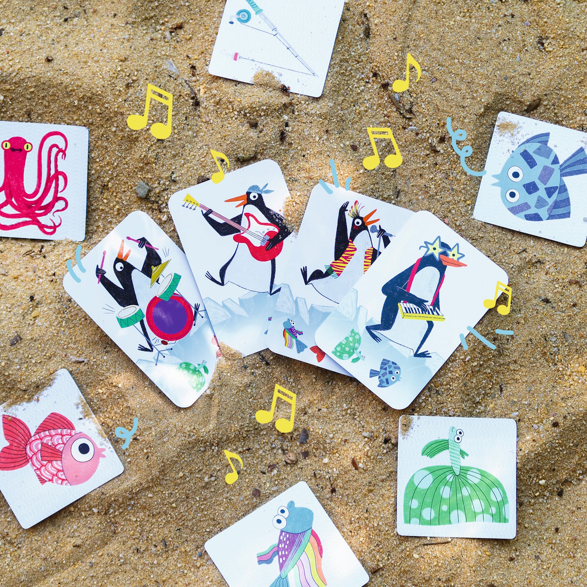 Djeco Card Games - Rock Band