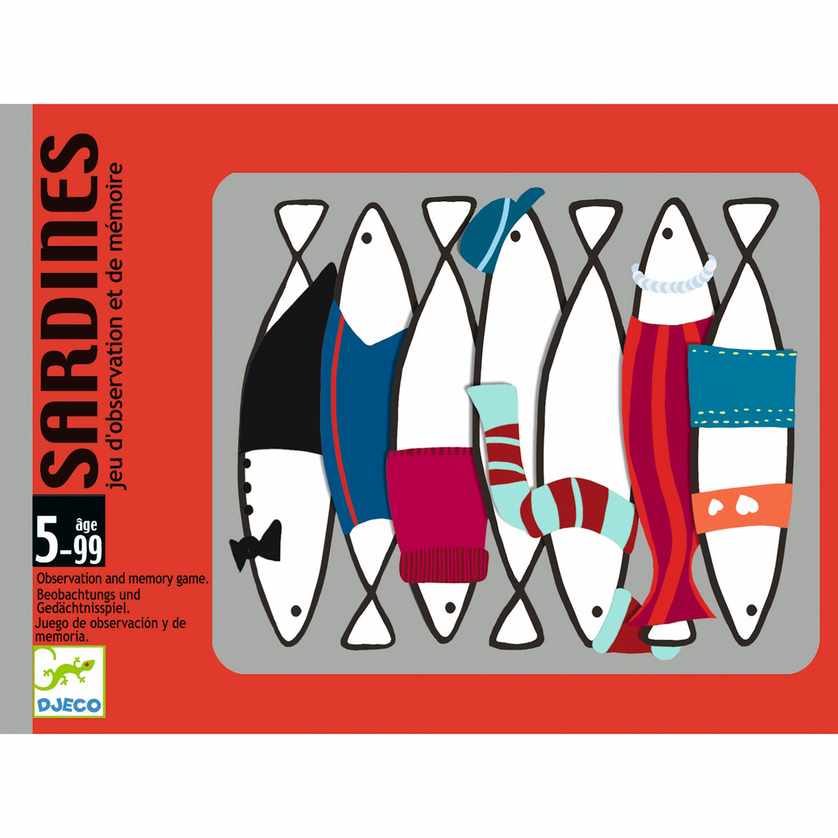 Djeco Card Games - Sardines