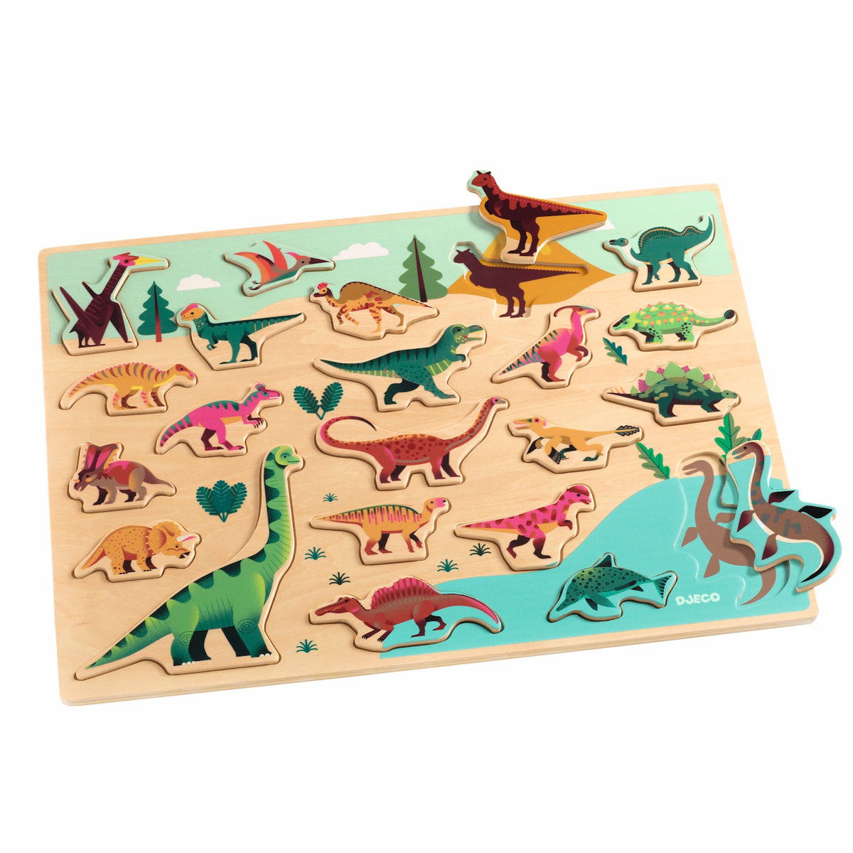 Djeco First Puzzle - Puzzlo Dino