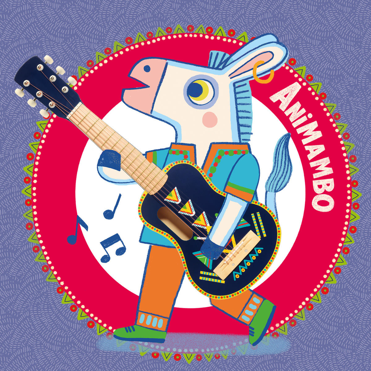 Djeco Music - Guitar, 6 Metal Strings