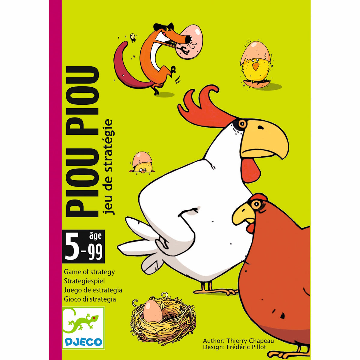 Djeco Piou Piou Card Game