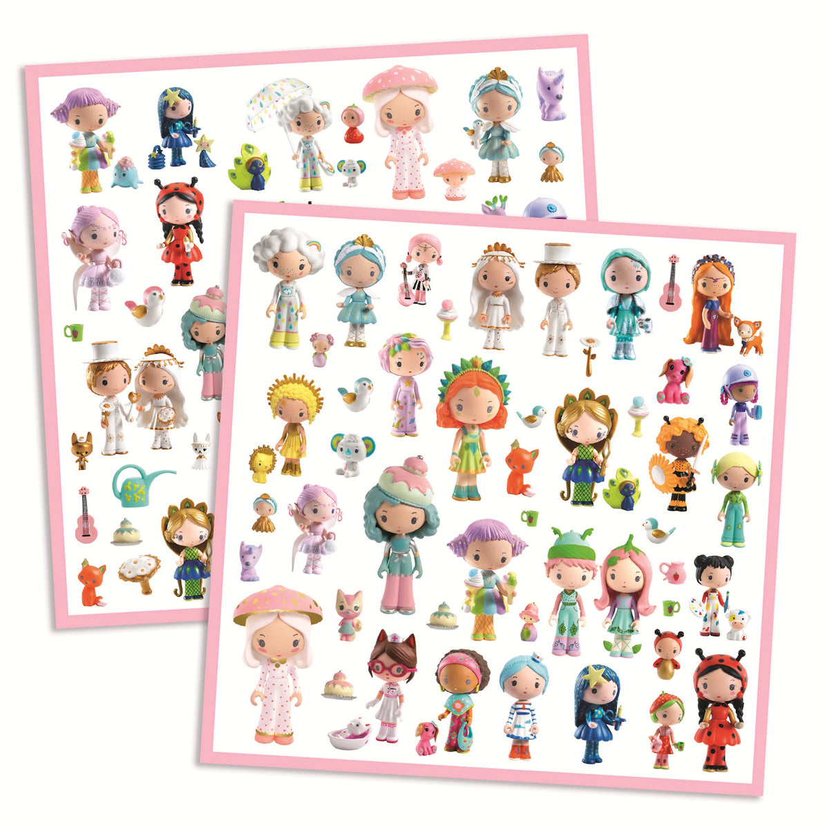 Djeco Stickerts - The World of Tinyly