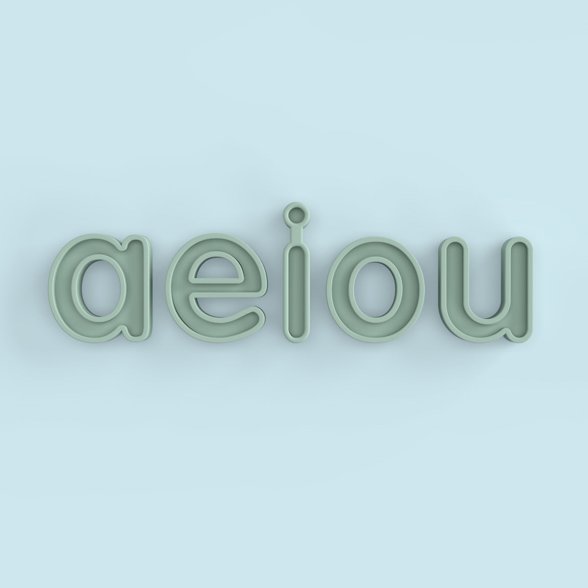 Inspire My Play 57 Lowercase Letter Set for Spelling