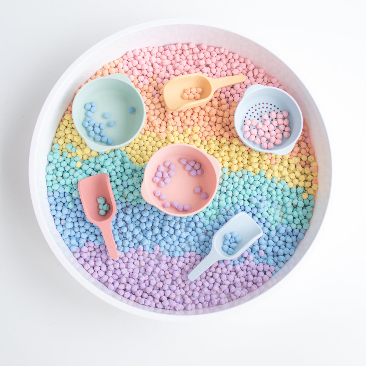Inspire My Play Nesting Bowl Set - Green/Blue