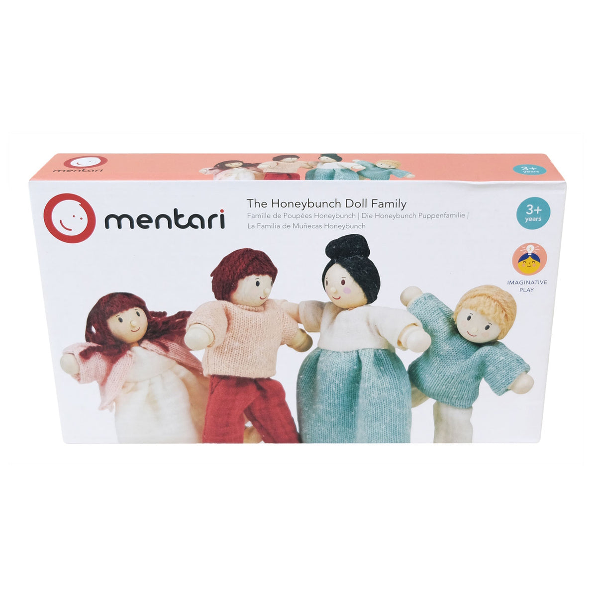 Mentari The Honeybunch Doll Family packaging box.