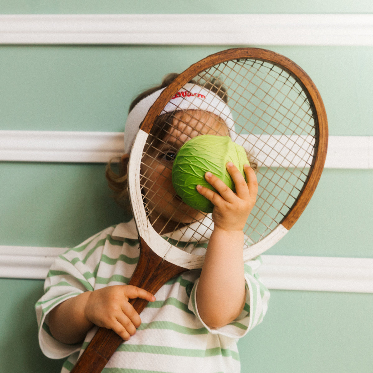 Oli & Carol Green Cabbage Baby Ball