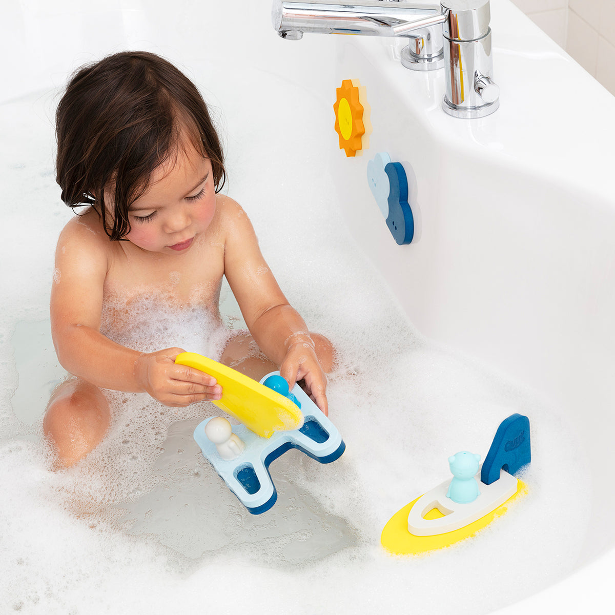 Quut Bath Toy Puzzle Friends - Sail Away
