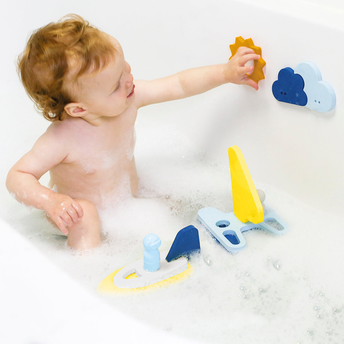 Quut Bath Toy Puzzle Friends - Sail Away
