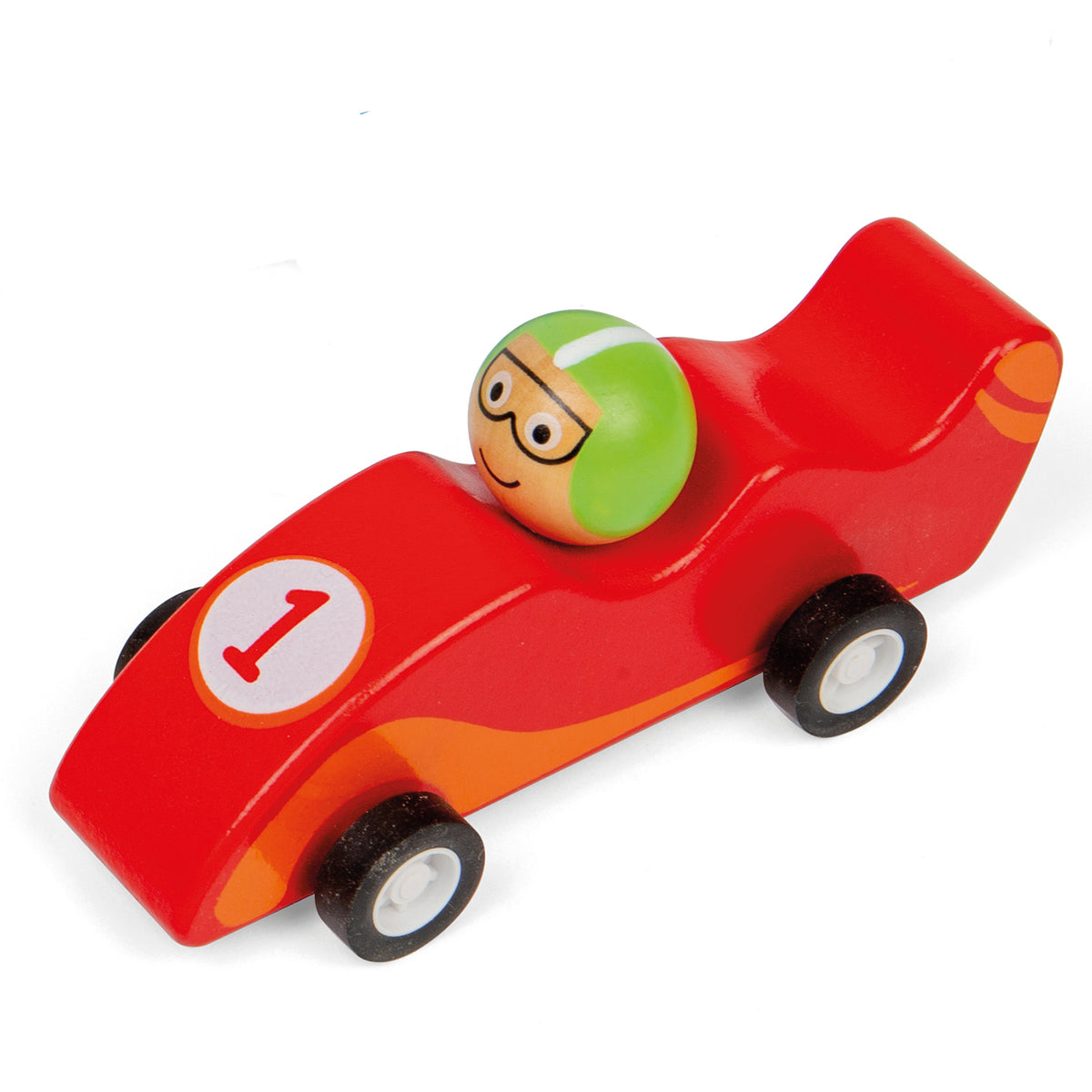 Wooden Pull Back Hot Rods