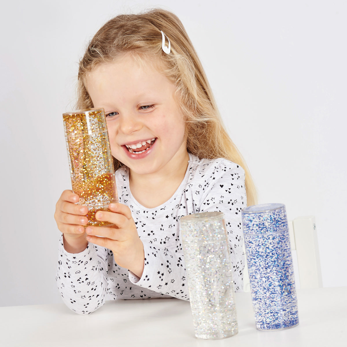 *Wonky* Sensory Glitter Storm Set