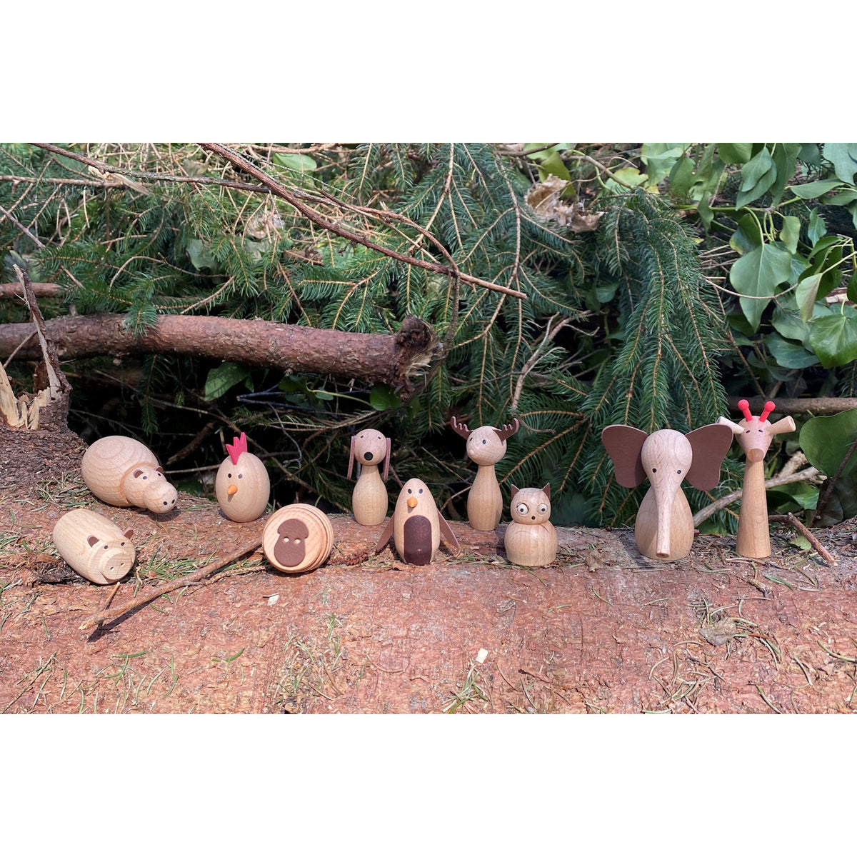 Wooden Animal Friends