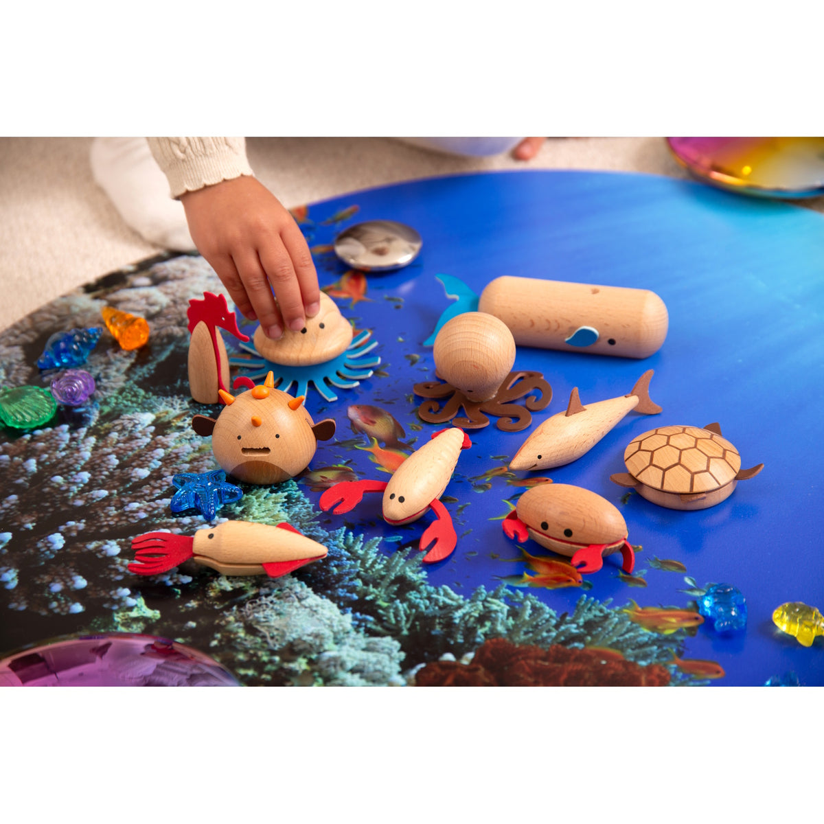 Wooden Sea Creatures