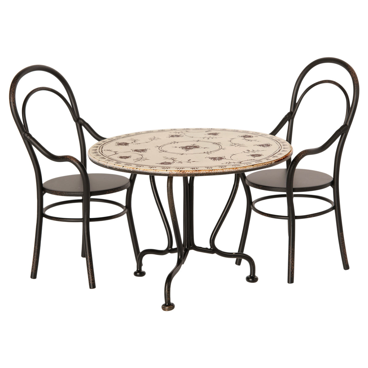 Maileg Dining Set with 2 Chairs