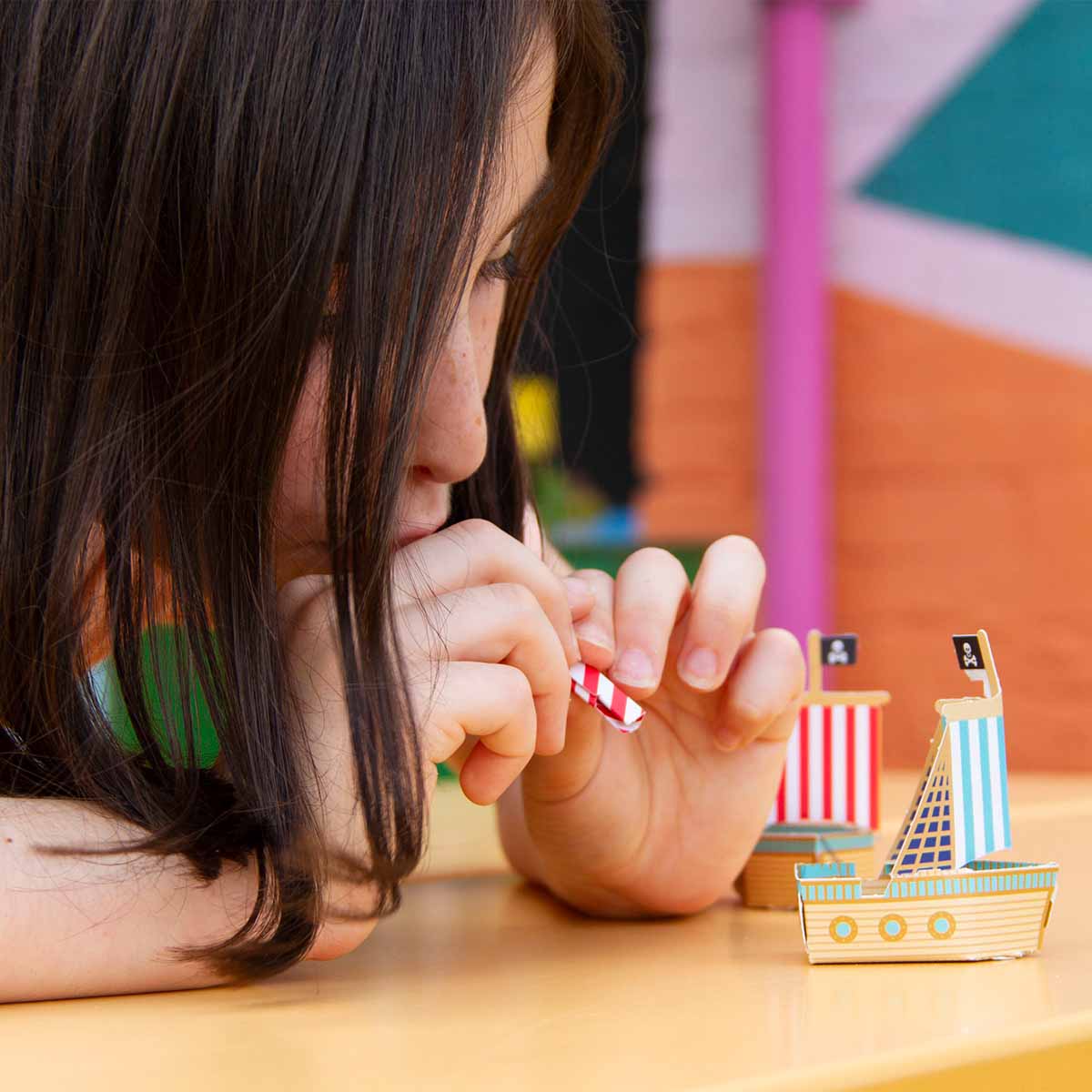 Create Your Own Pirate Blow Boats