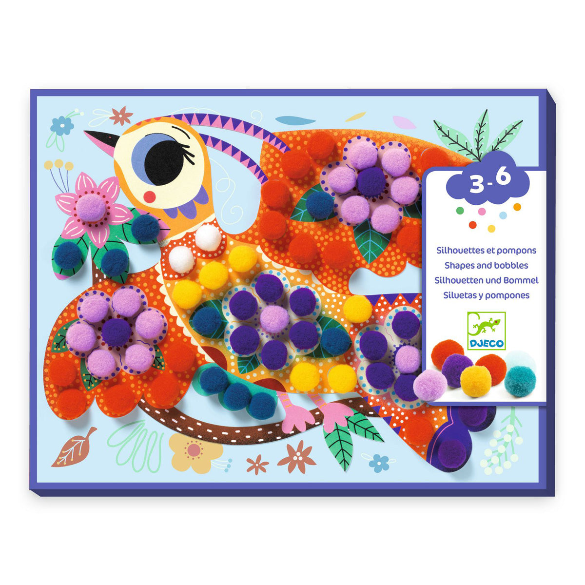 Djeco Shapes and Bobbles Collage