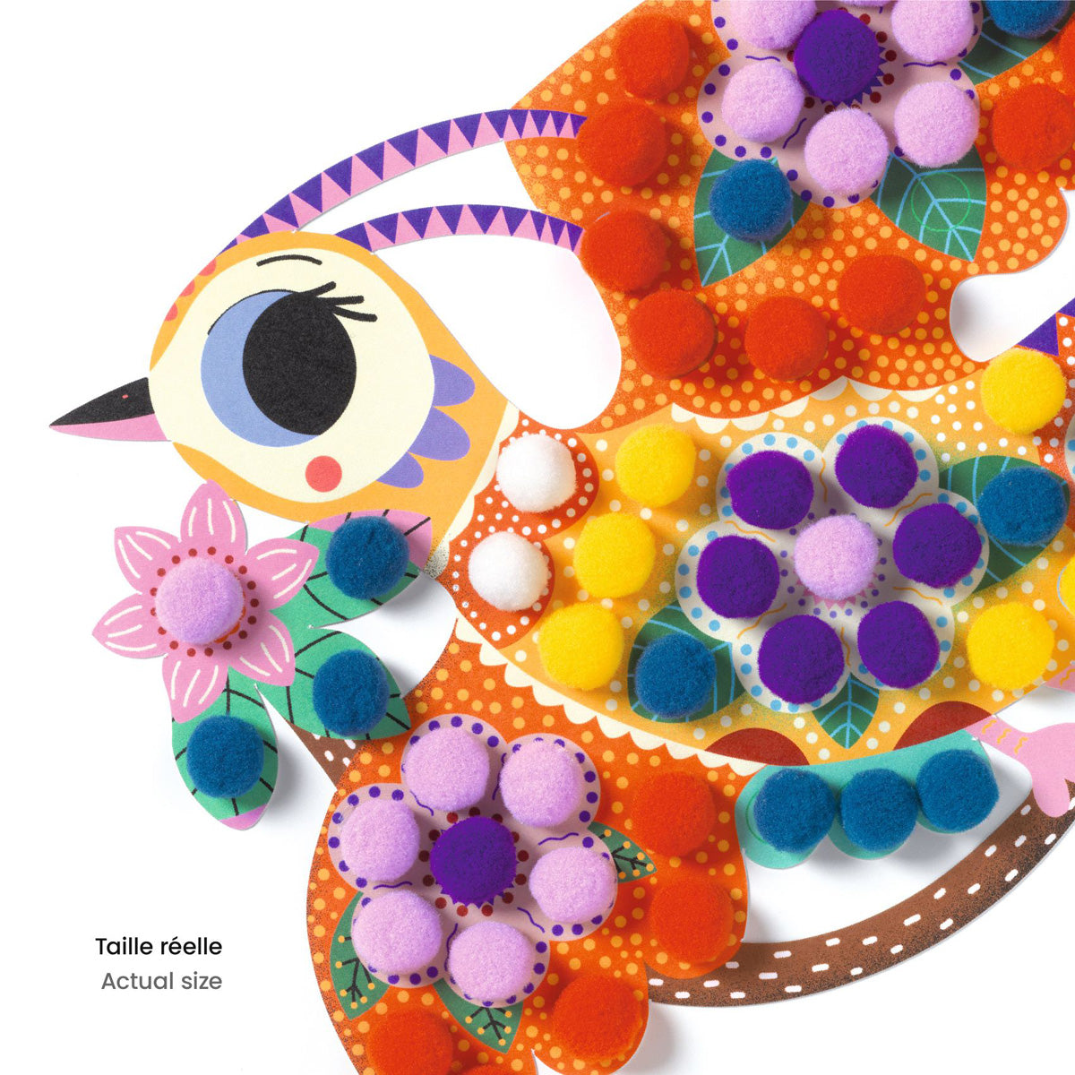 Djeco Shapes and Bobbles Collage