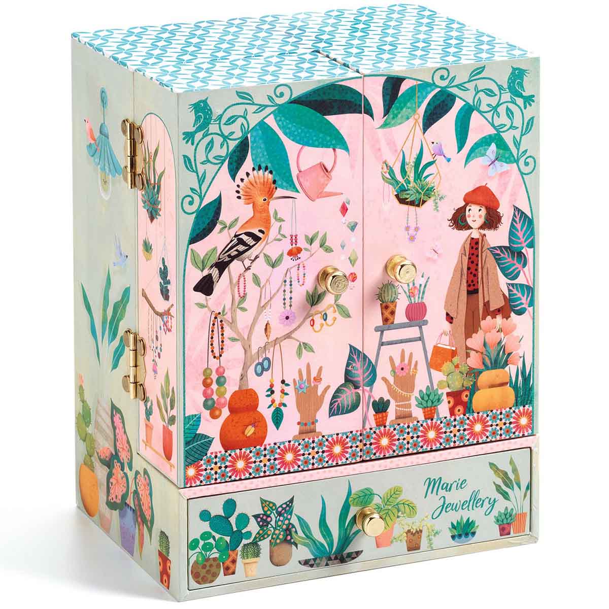 Djeco Jewellery Box - Secret Garden