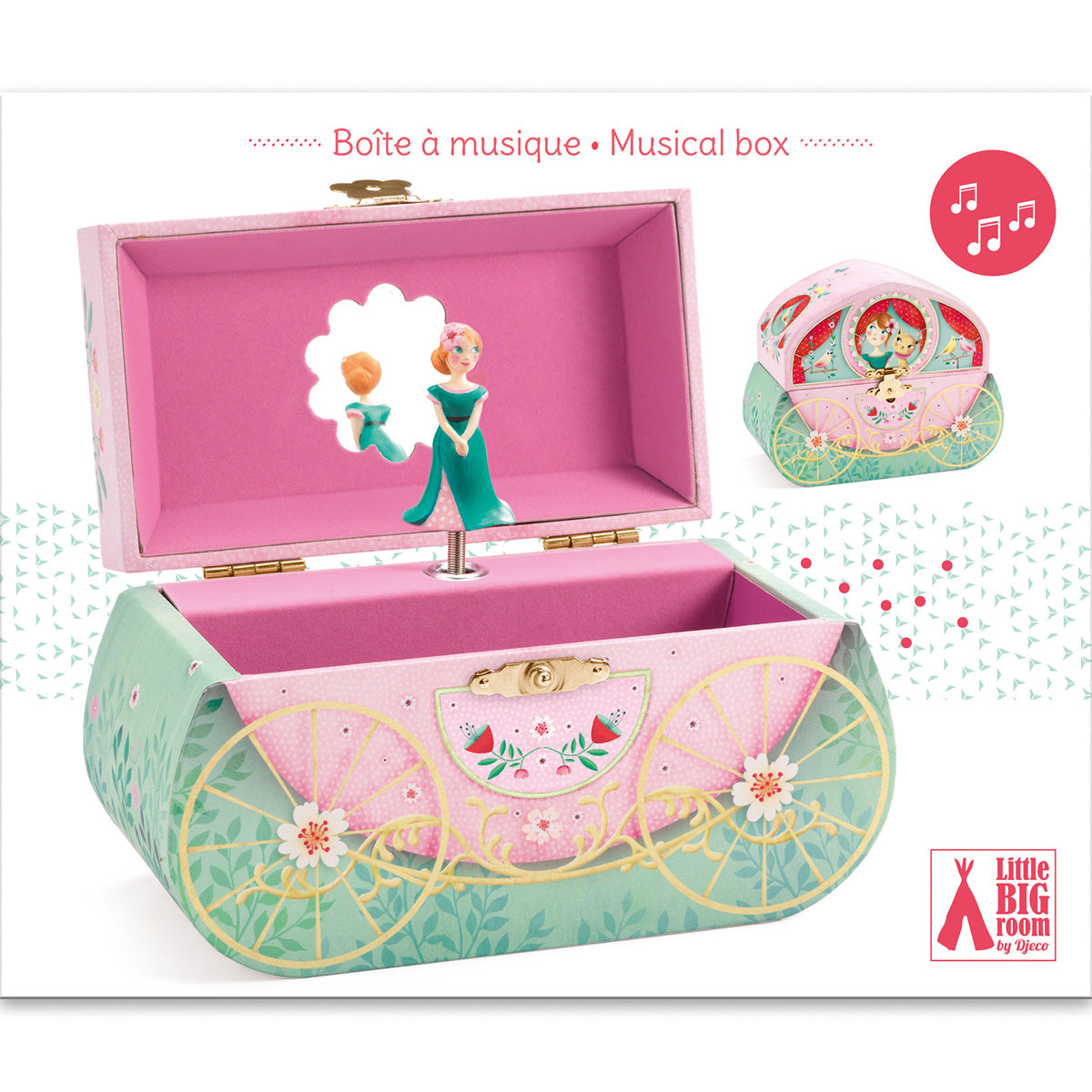 Djeco Jewellery Box - Carriage Ride