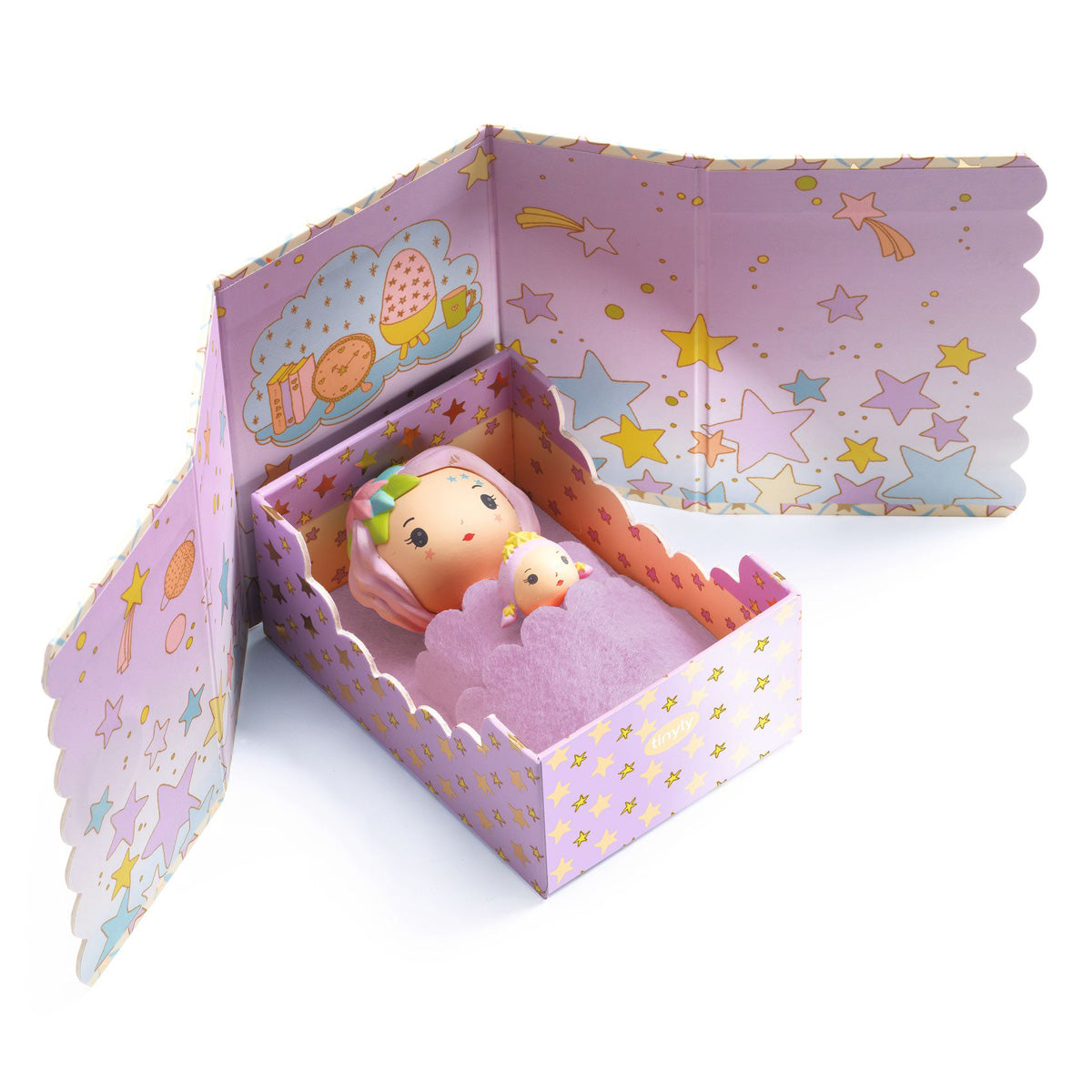 Tinyly Violet's Tinyroom by Djeco My Small World Toy Store