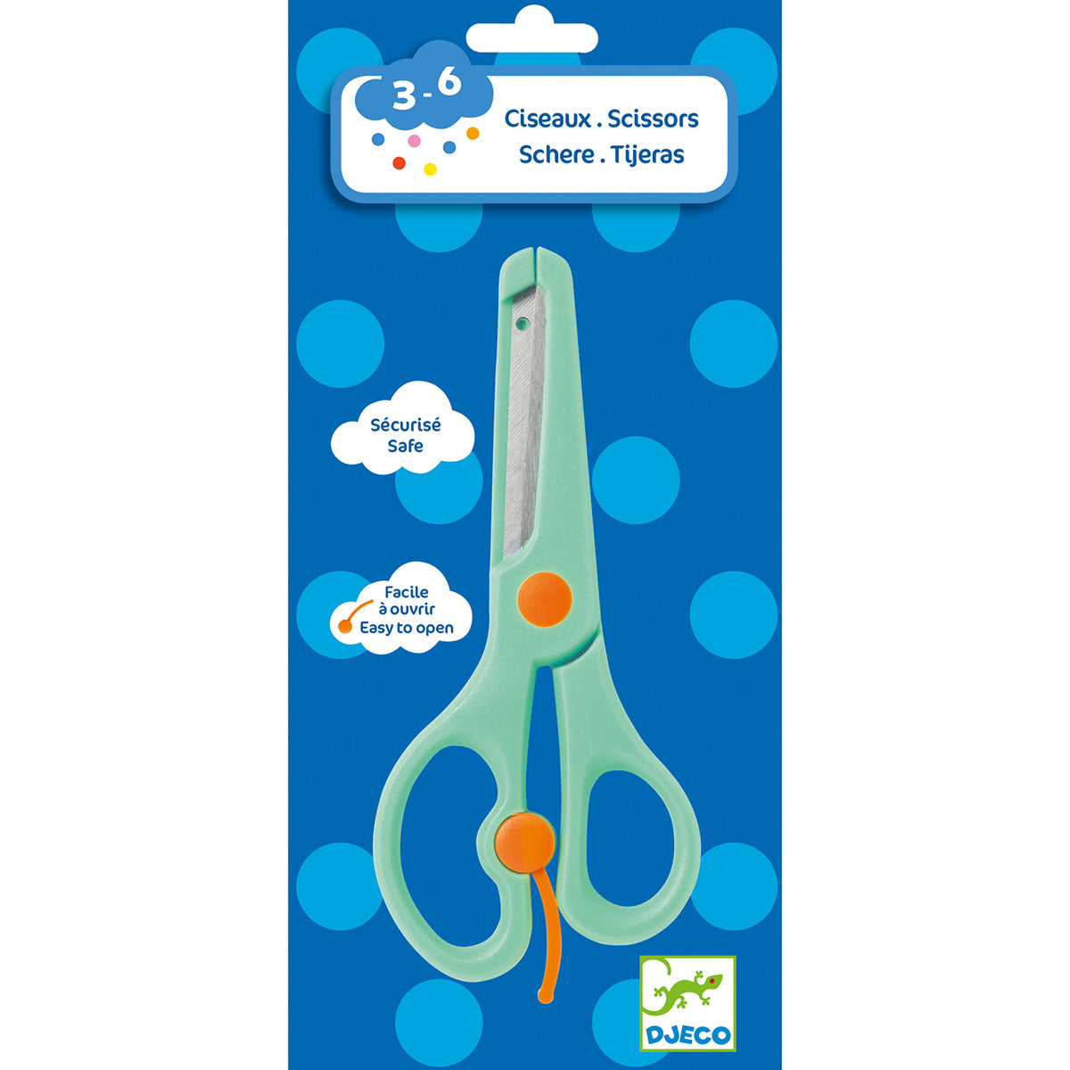 Djeco Colours - First Scissors