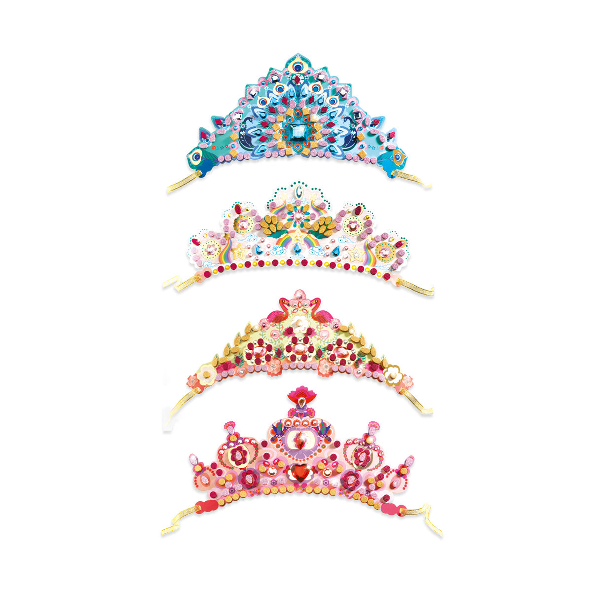 DIY Mosaic Tiaras